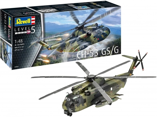 Model plastovej helikoptéry CH-53