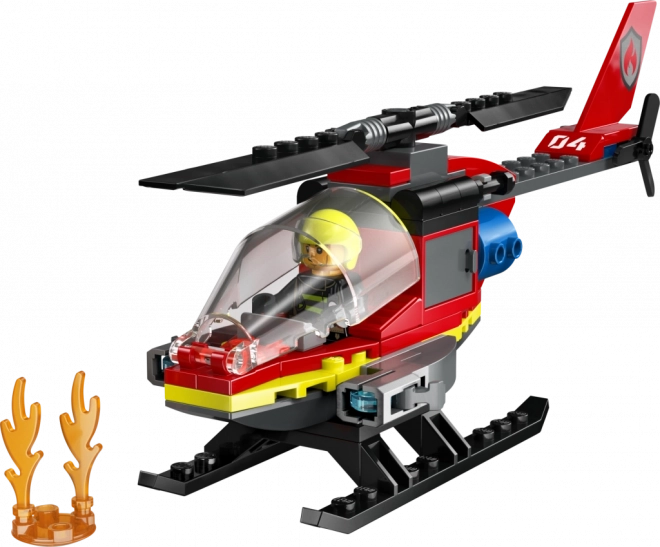 Lego City Hasičský záchranný vrtuľník