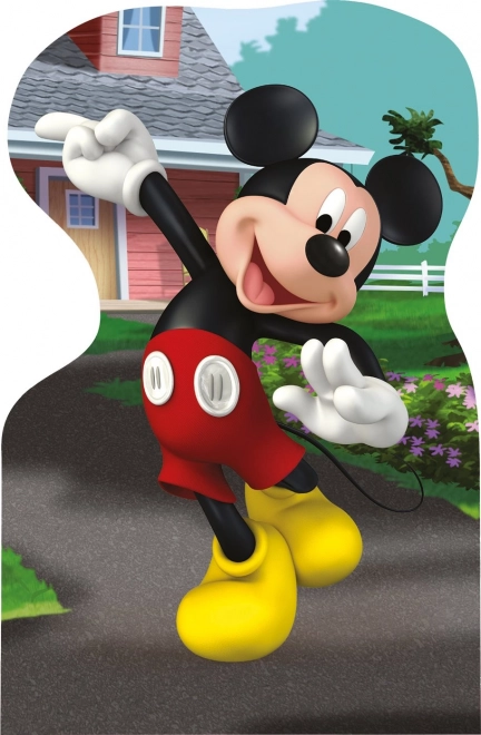 Puzzle Mickey a priatelia v meste 4x54 dielikov