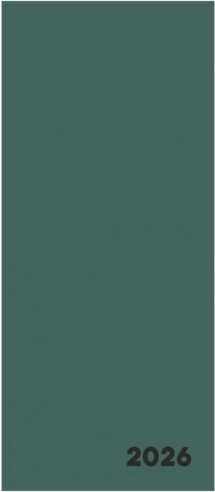 Týždenný diár 2026 Verde zelený