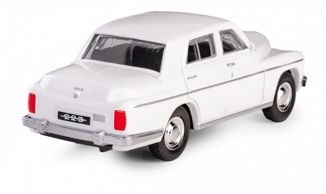 Model autíčka PRL Warszawa 223 biela