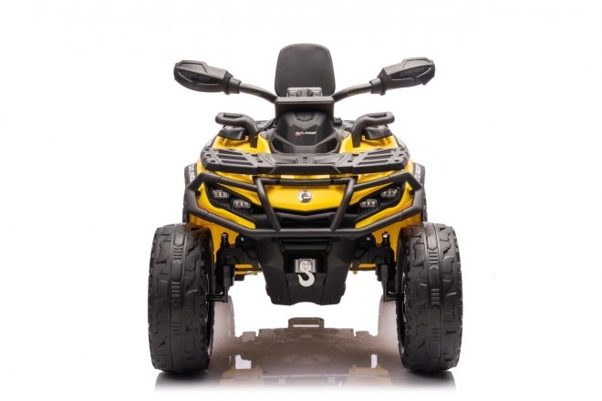 Detská štvorkolka Can Am Outlander ATV žltá