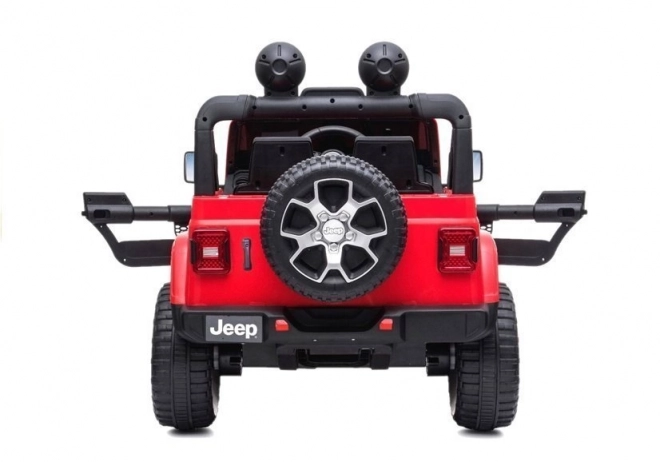 Auto na batérie Jeep Wrangler Rubicon červené