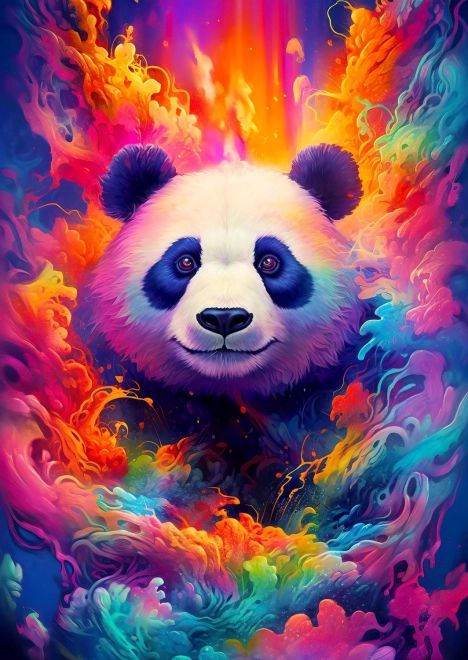 Užívanie Puzzle Pandí snění 1000 dielikov