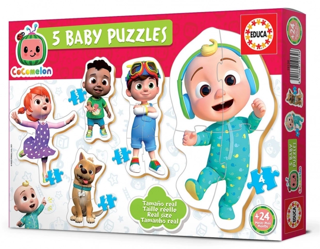 Educa Baby puzzle Cocomelon 5v1