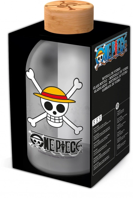 Sklenená fľaša 620 ml, One Piece