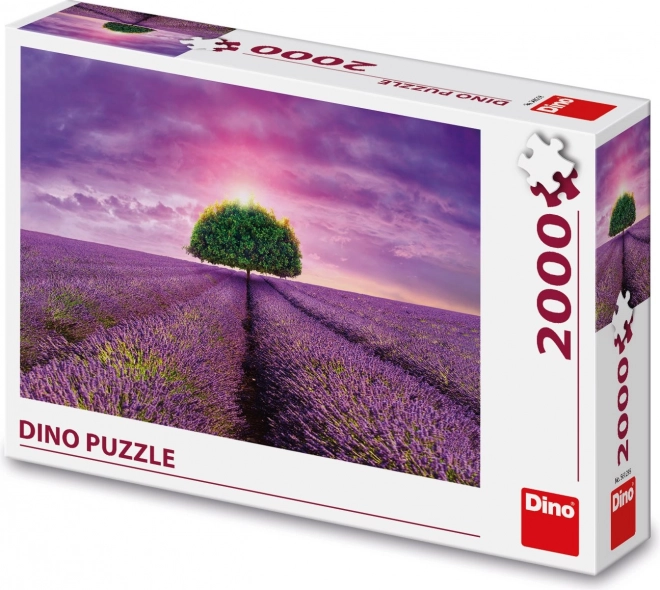 Puzzle Levanduľové Pole 2000 Dielikov