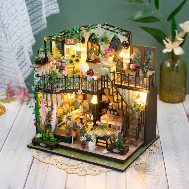Miniatúra domu Darcyin kvetinový dom