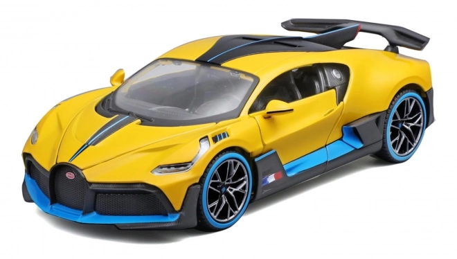 Maisto - Bugatti Divo v žltej farbe