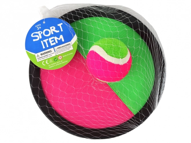 Hra Catch Ball s Velcro raketami