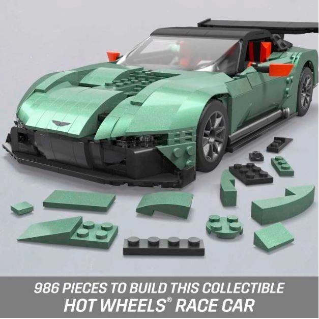 Mega Construx Hot Wheels Zberateľský Aston Martin Vulcan