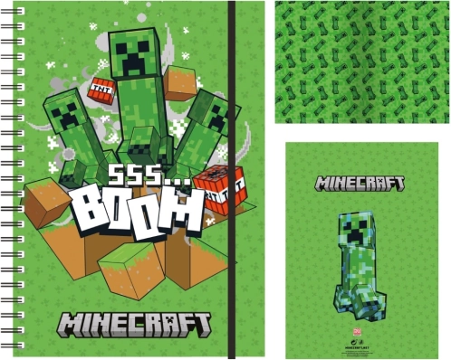 Linajkový blok s motívom Minecraft