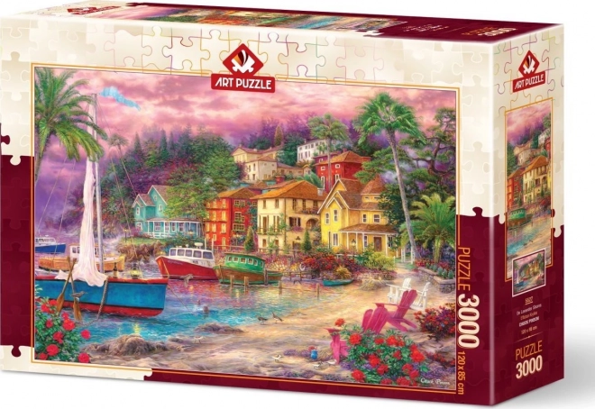 Purpurové pobrežie puzzle 3000 dielikov