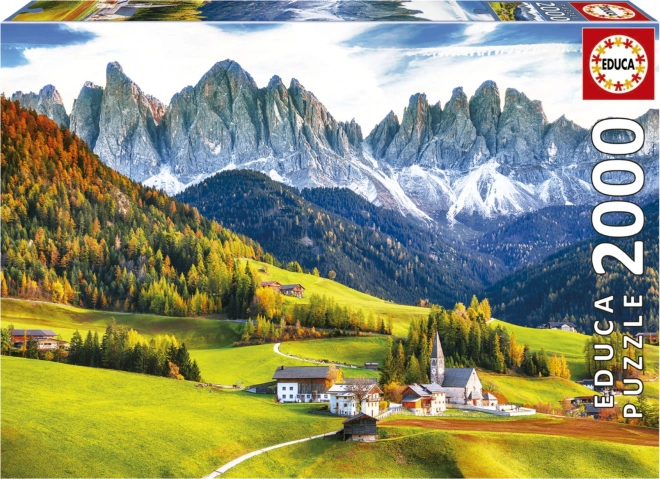 Educa Puzzle Jeseň v Dolomitoch 2000 dielikov