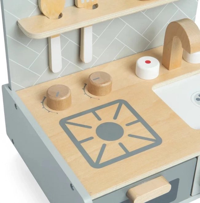 Bigjigs Toys Prenosná detská kuchynka