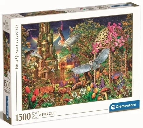 Puzzle Záhrada Lesnej Fantázie 1500 Dielikov