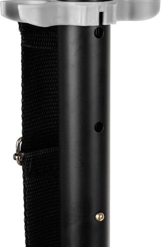 Skladacia mestská kolobežka pre deti s veľkými kolesami (200 mm) – sivá