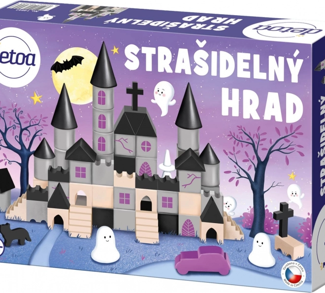 Drevená stavebnica Strašidelný hrad