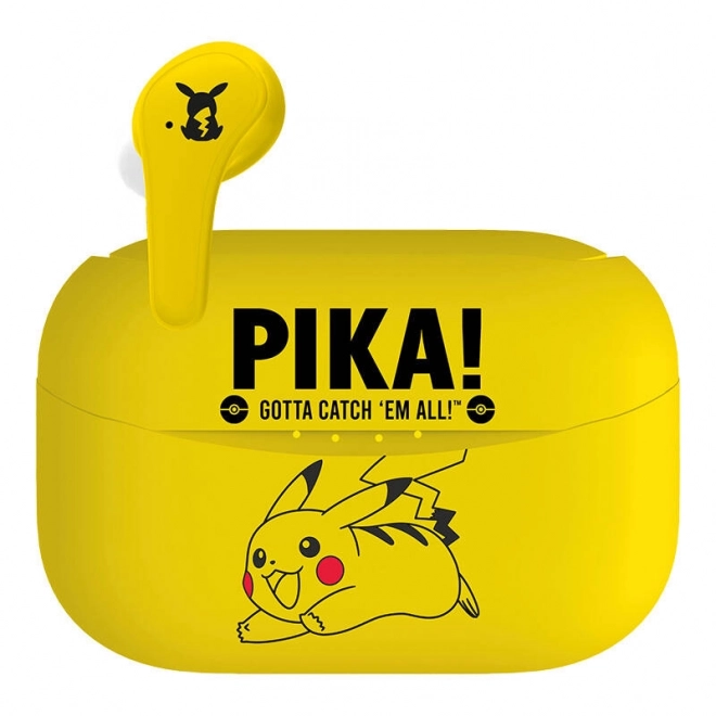 Bezdrôtové slúchadlá TWS OTL Pokémon Pikachu (žlté)