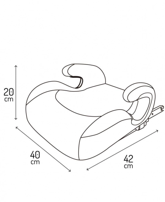 Podsedák MoMi Venko Isofix i-Size ružový