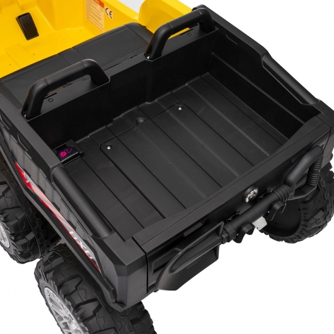 Žltá športová detská štvorkolka TX ATV