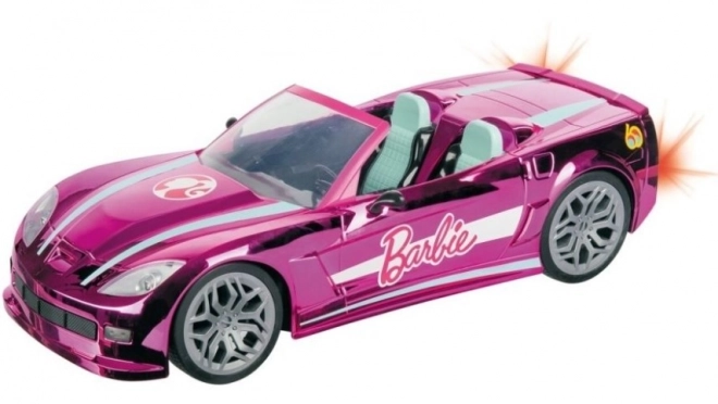 Vysnené auto na diaľkové ovládanie Barbie