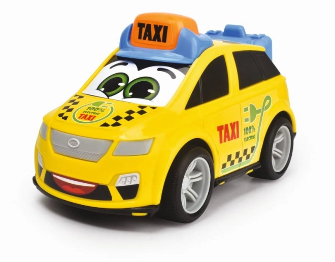 Veselý žltý taxík