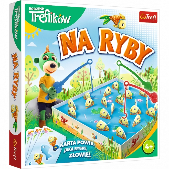 Na ryby s RODINOU TREFLÍKOV – rodinná zručnostná hra pre deti od 4 rokov