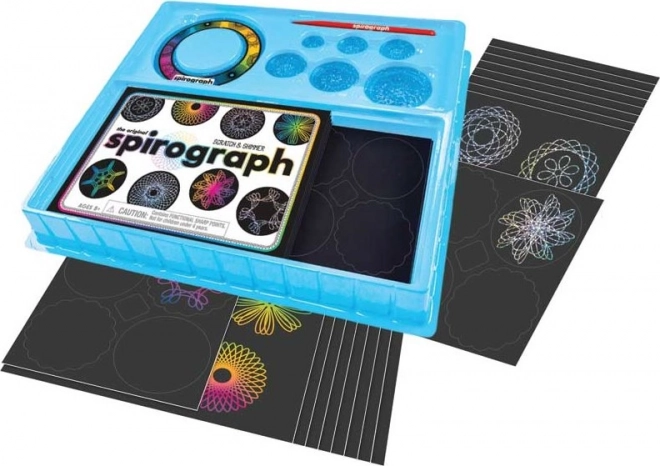 Spirograph Scratch & Shimmer Kreatívna Sada