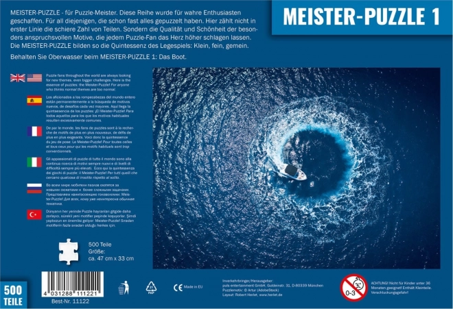 PULS ENTERTAINMENT meister-puzzle 1: loď – náročné puzzle 500 dielikov