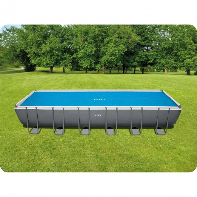 Solárne prekrytie pre rámové bazény 732 cm Intex