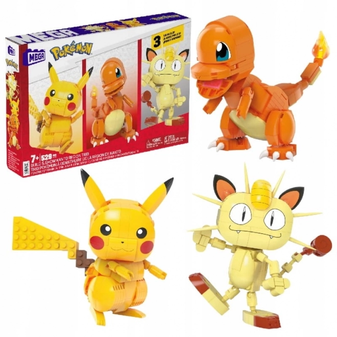 Kocky Pokémon Trio z Kanta