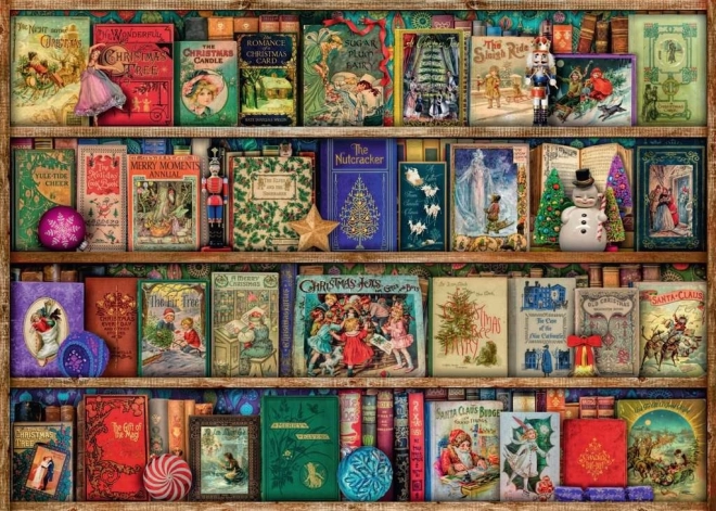 Puzzle Vianočná knižnica 1000 dielikov