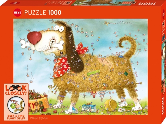 Heye Puzzle Na psovi 1000 dielikov