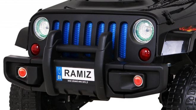 Autko Terenové Raptor Drifter S Plameňmi