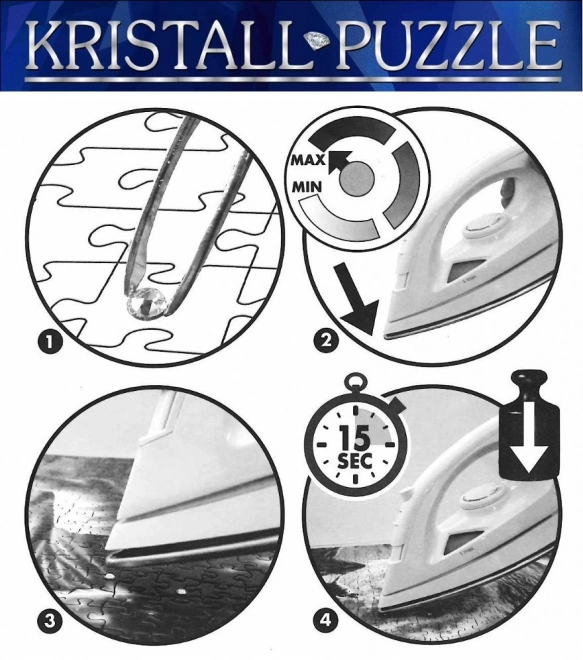 Puzzle s drahokamami Swarovski Môj vysnívaný svet 1000 dielikov