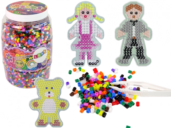 DIY sada na zažehlovacie korálky s šablónami 9000 kusov