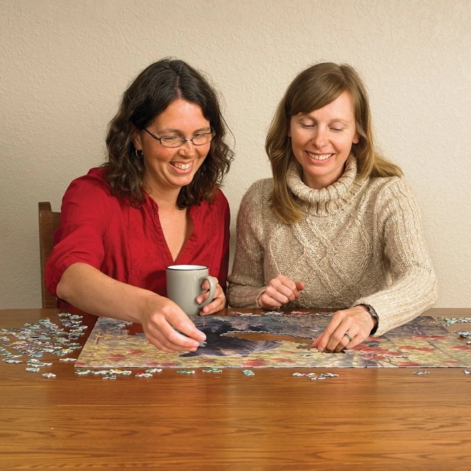 Puzzle Snenie za zimného spánku 500 dielikov - Cobble Hill