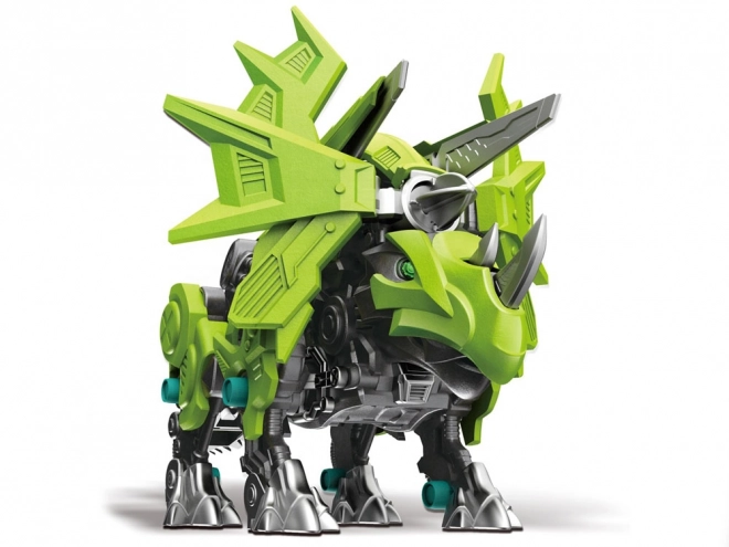 Mechanický model skladačky Triceratops Robot