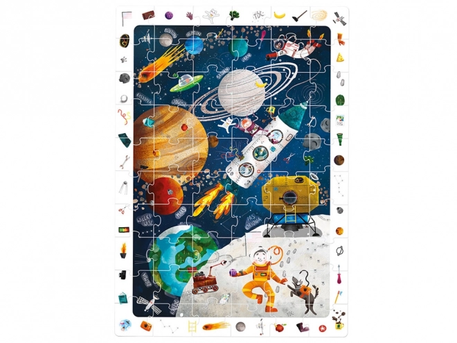 Pozorovacie puzzle - Vesmir