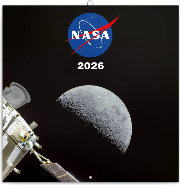 Poznámkový kalendár NASA 2026
