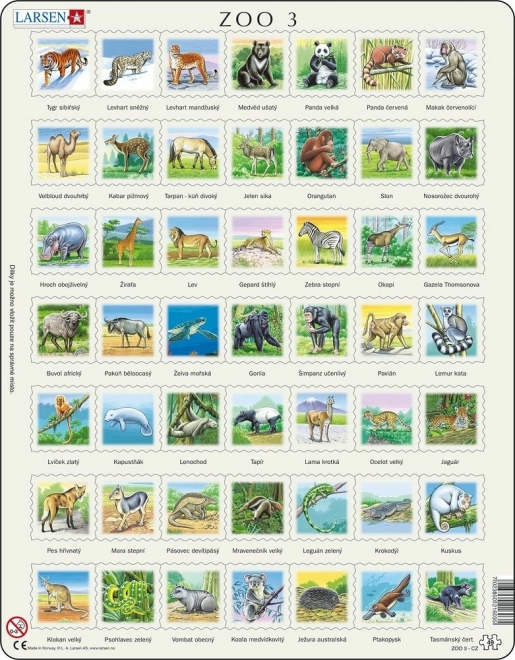 Puzzle ZOO 349 dielikov