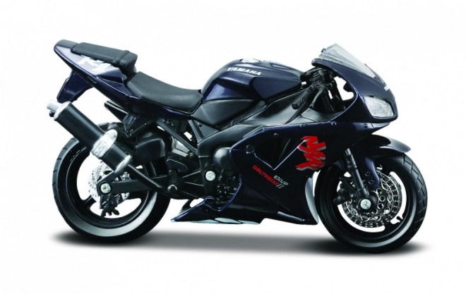 Model motocyklu Yamaha YZF-R1 s podstavcom 1:18