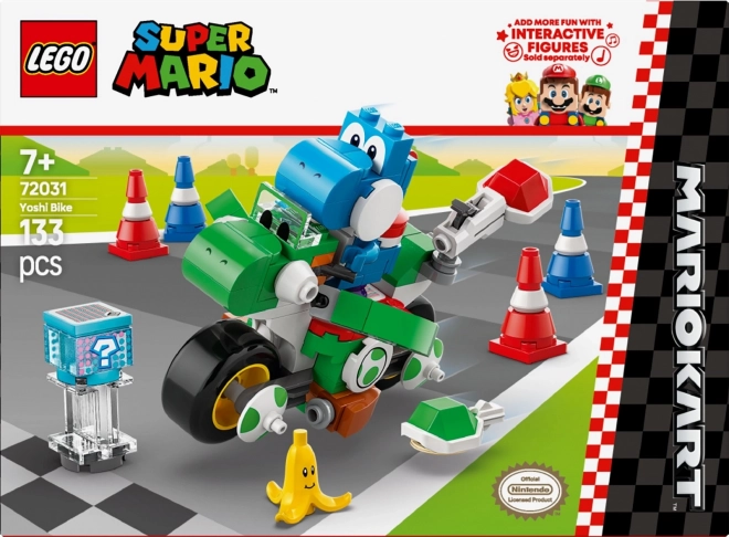 Lego Super Mario Mario Kart - Motorka Yoshi