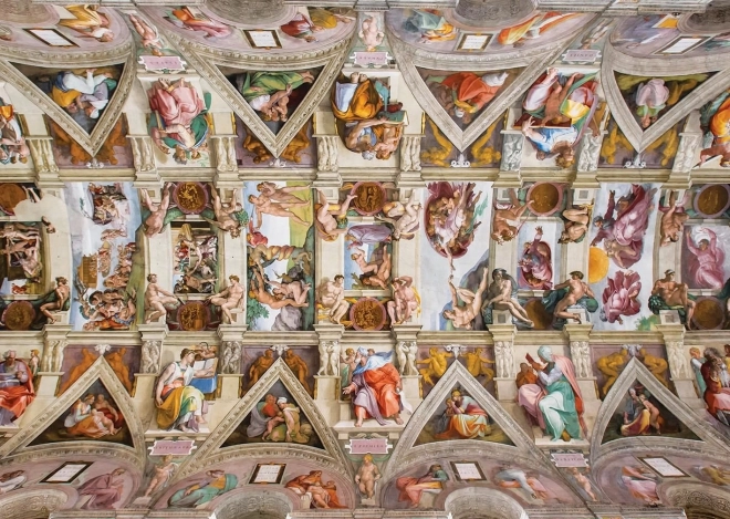 Puzzle Sixtínska kaplnka 1000 dielikov