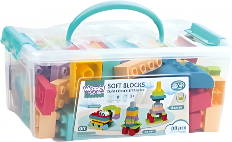 Praktický box s vekom a rukoväťou