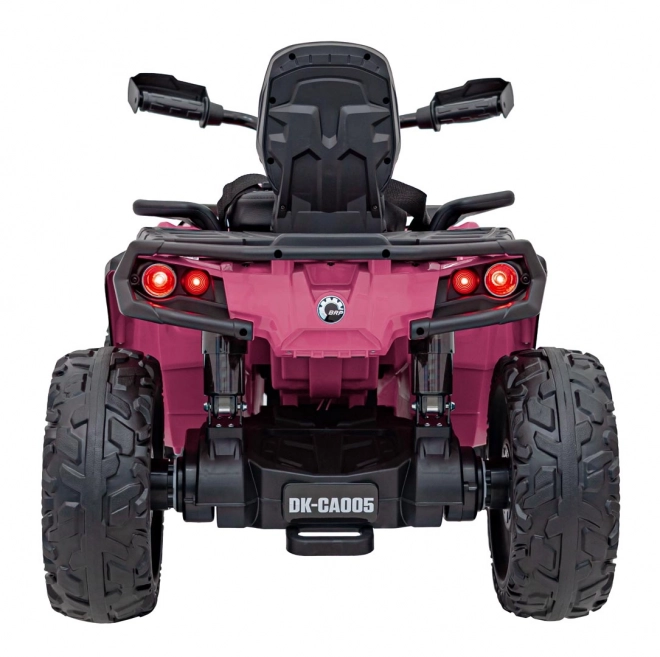 Ružová štvorkolka Can-Am Outlander ATV