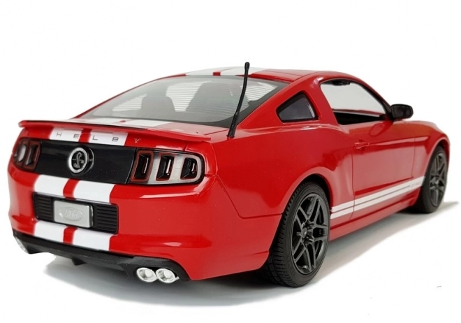 Závodné auto na diaľkové ovládanie Ford Shelby GT500 1:14 červené