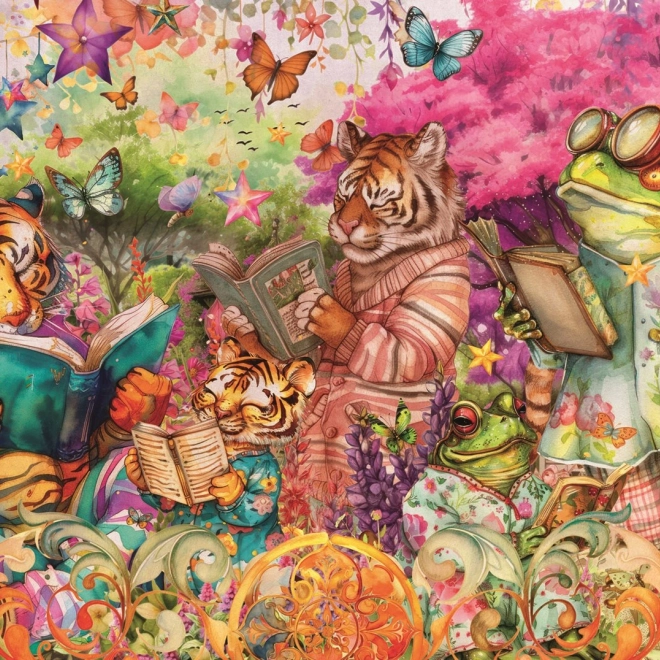 Puzzle Knižný klub 1000 dielikov Ravensburger