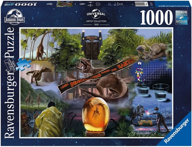 Ravensburger puzzle Jurský park 1000 dielikov